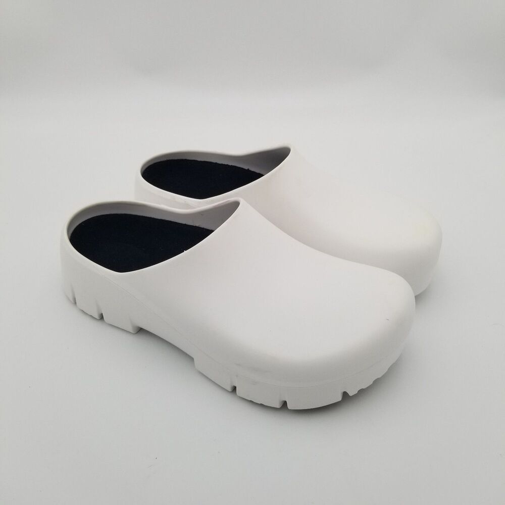 Birkenstock Super Birki 2.0 Polyurethane Slip-On Clog White Women EU 40 US 9-9.5